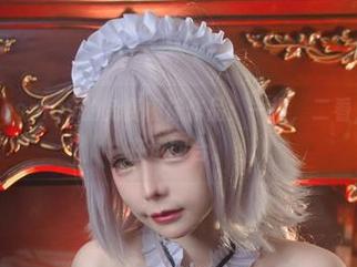 Kitkat Cosplay的免费棉袜作品：一摆，二看，三想，全在这回合。